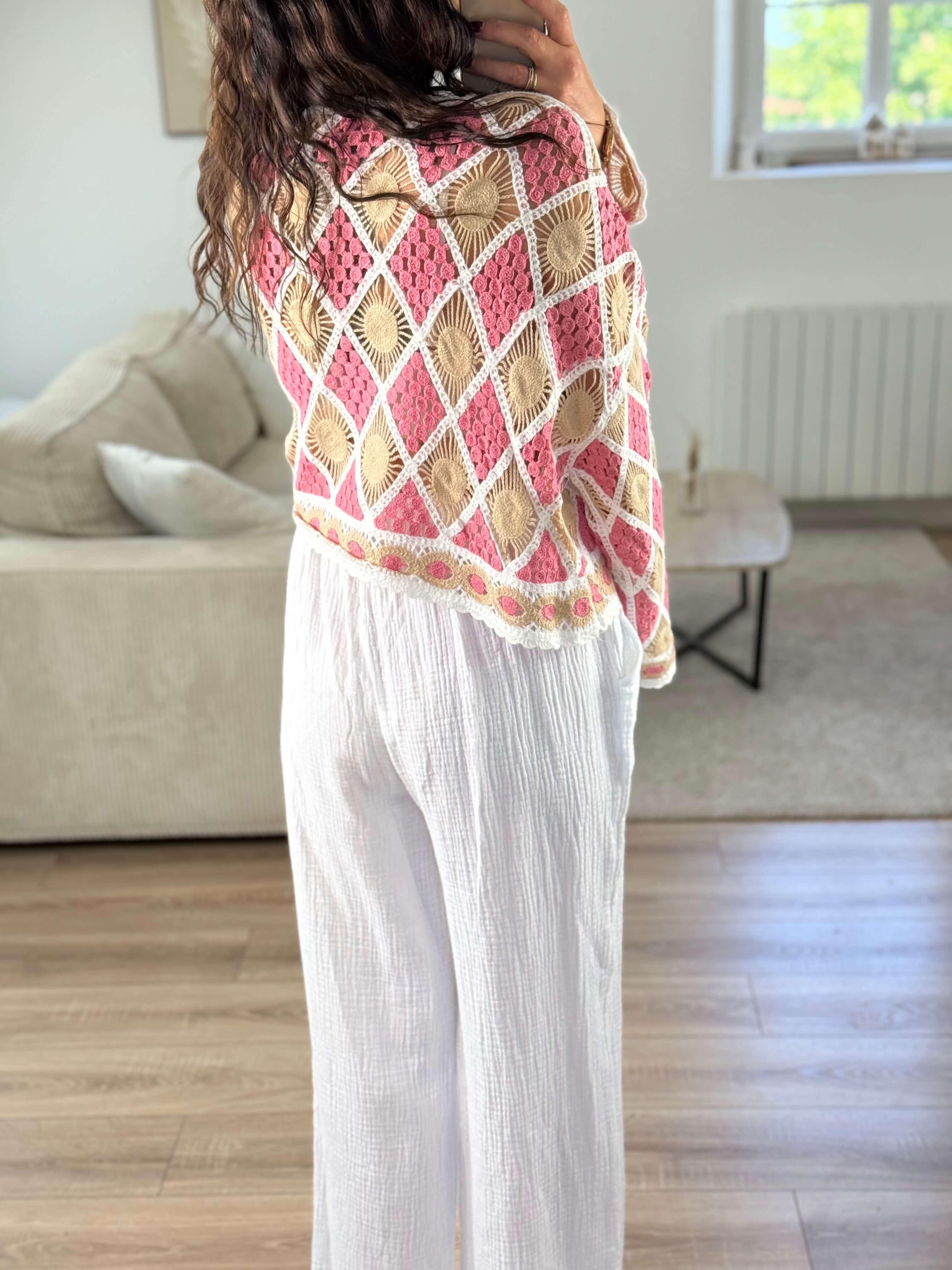 Pantalon gaz de coton - Frida