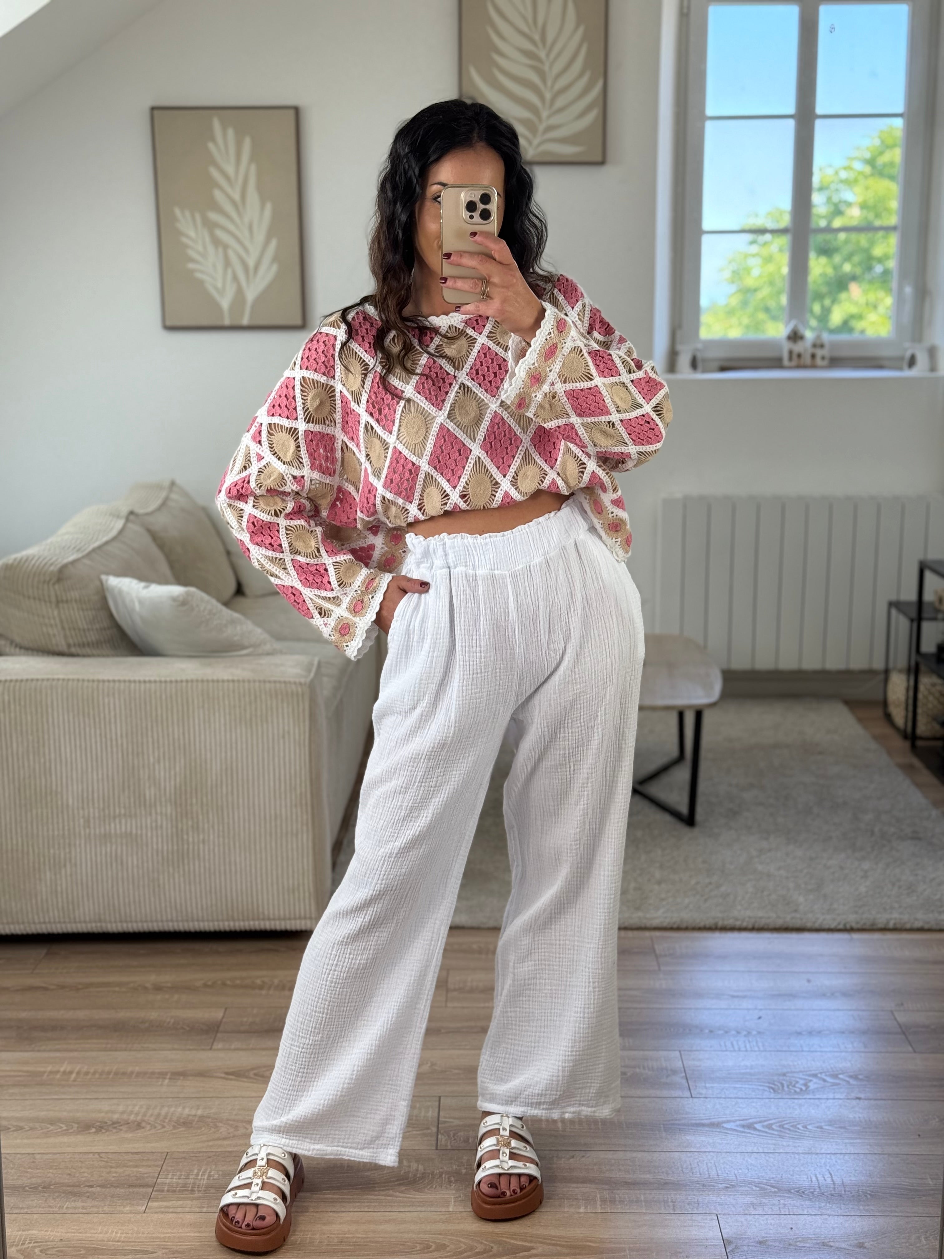 Pantalon gaz de coton - Frida