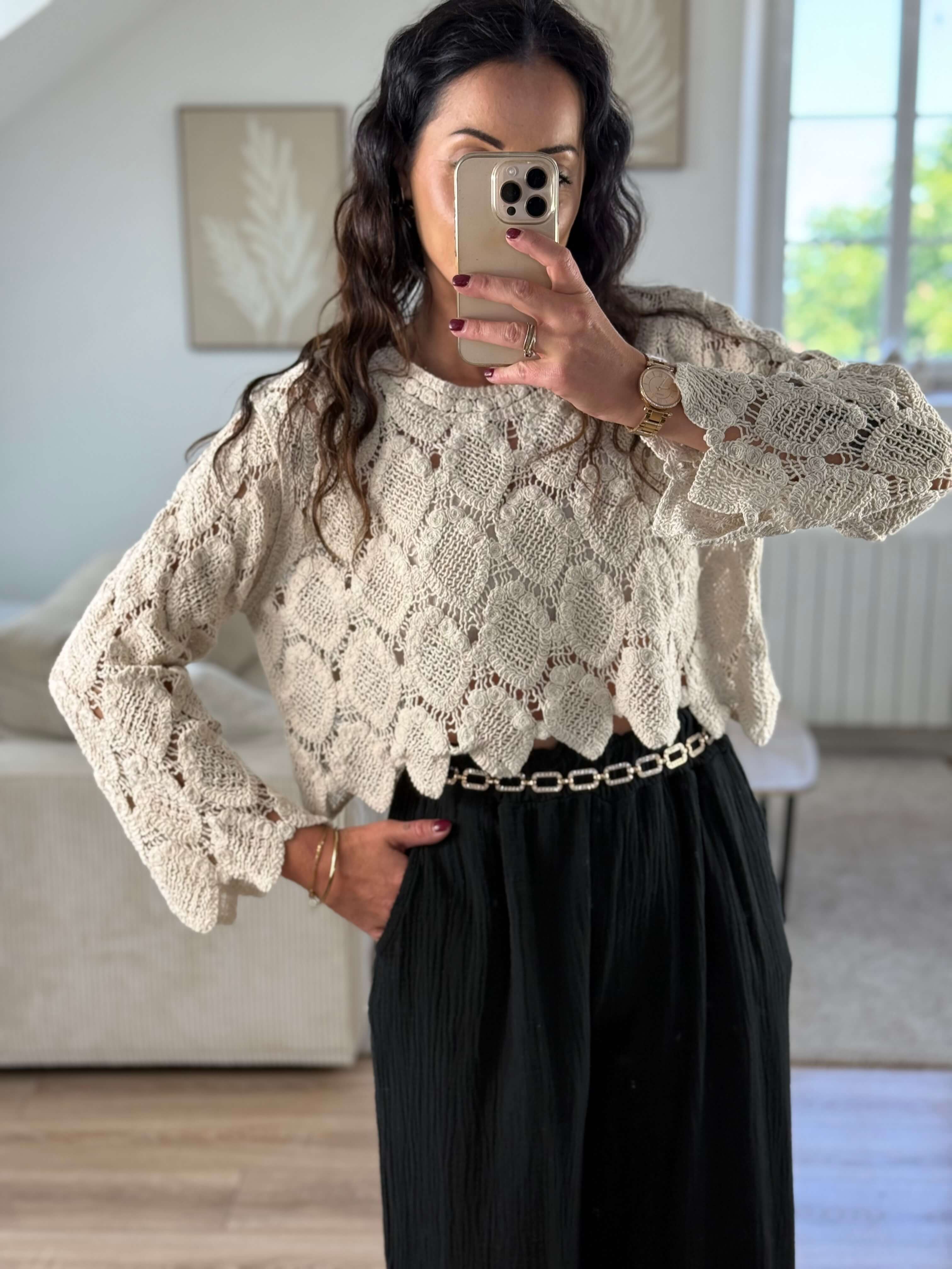 Pantalon gaz de coton - Frida