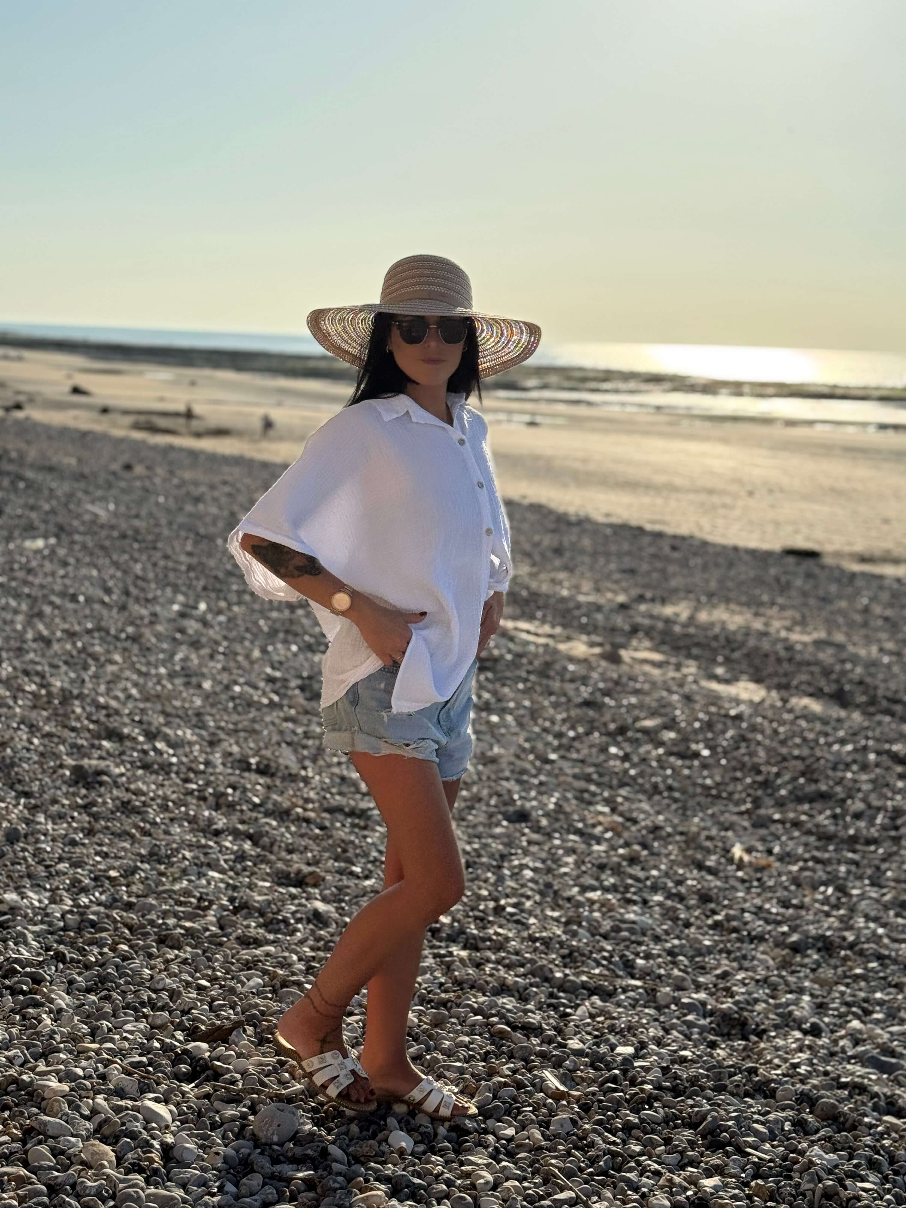 Chemise en gaze de coton - Clemencia