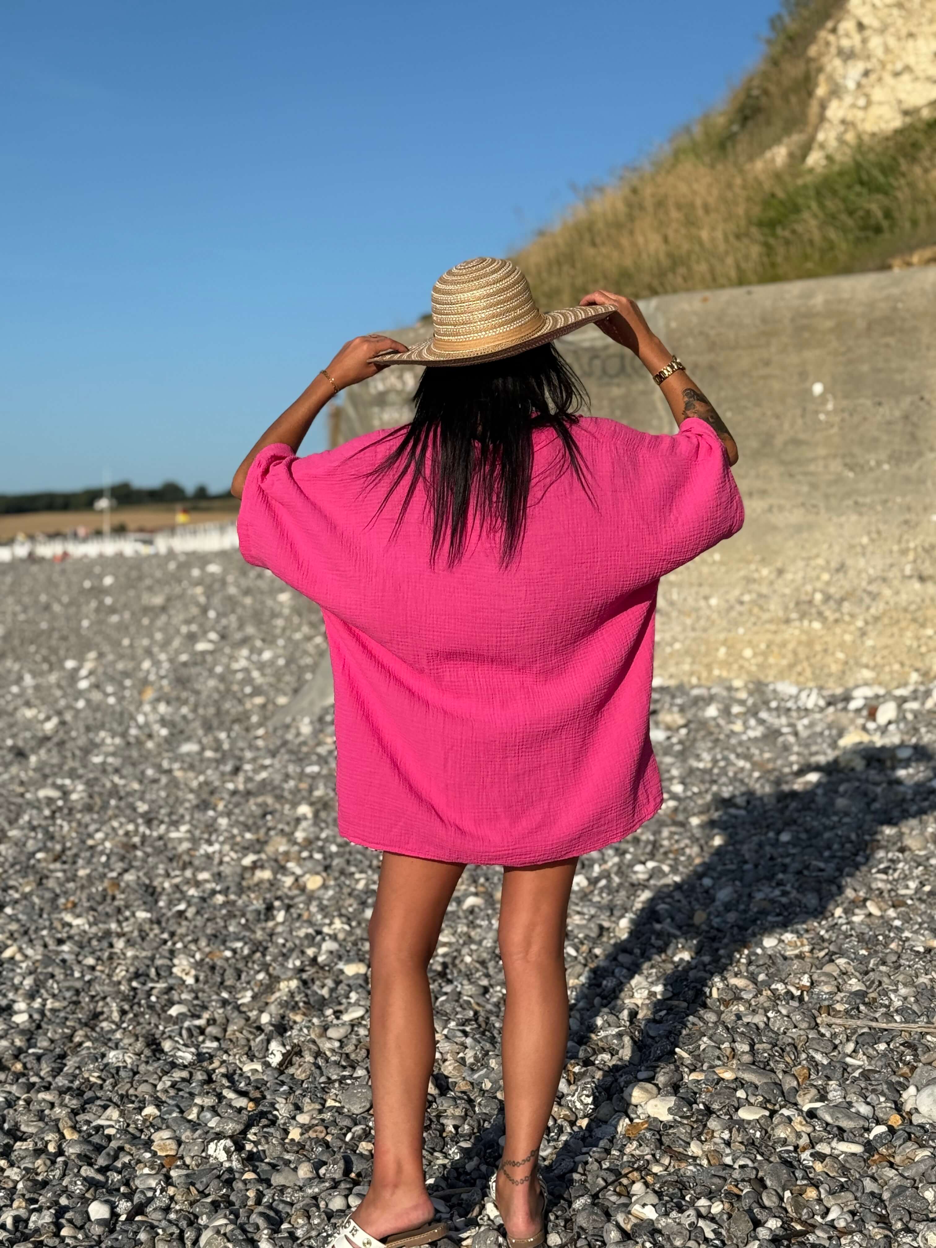 Chemise en gaze de coton - Clemencia