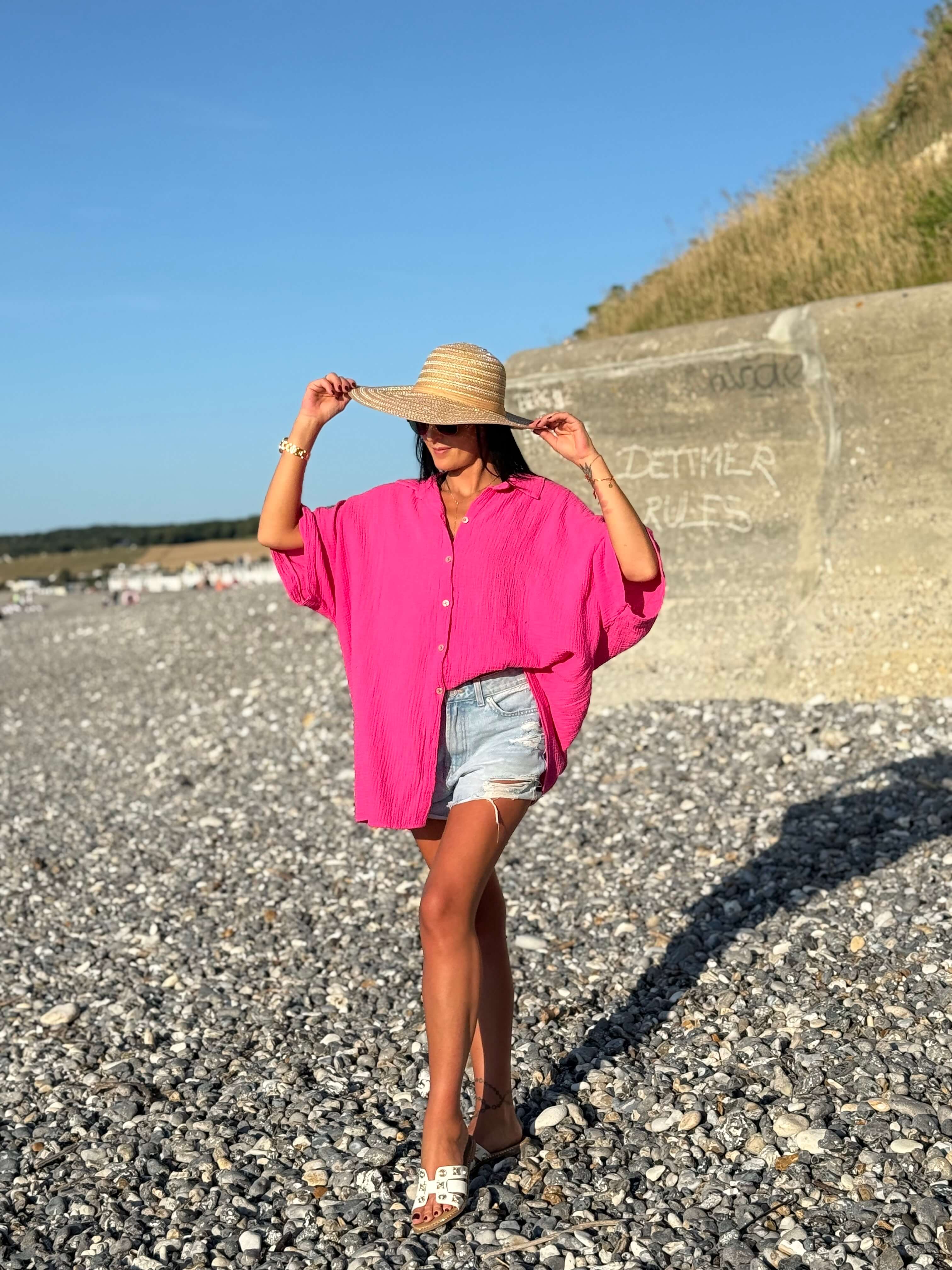 Chemise en gaze de coton - Clemencia