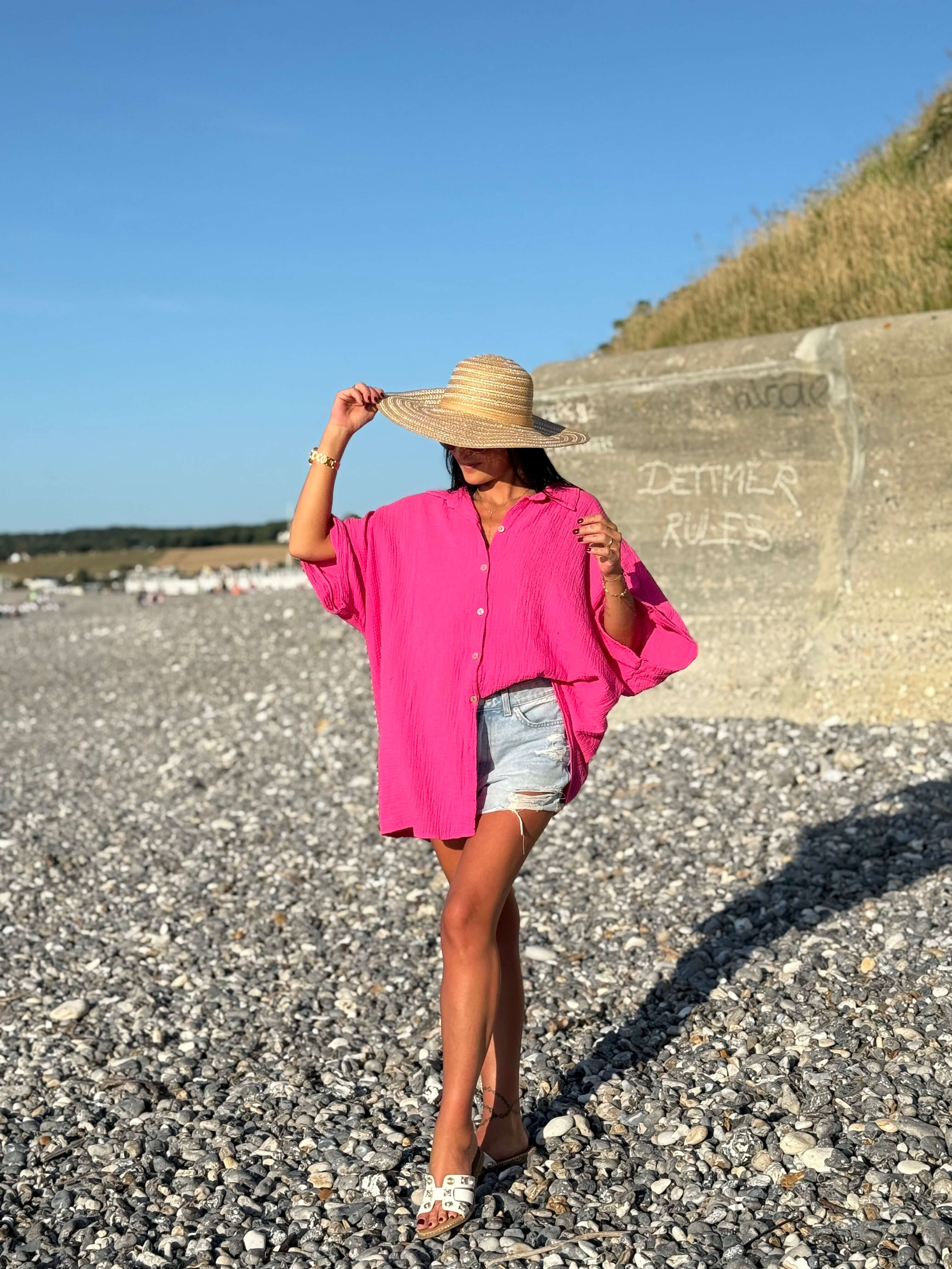 Chemise en gaze de coton - Clemencia