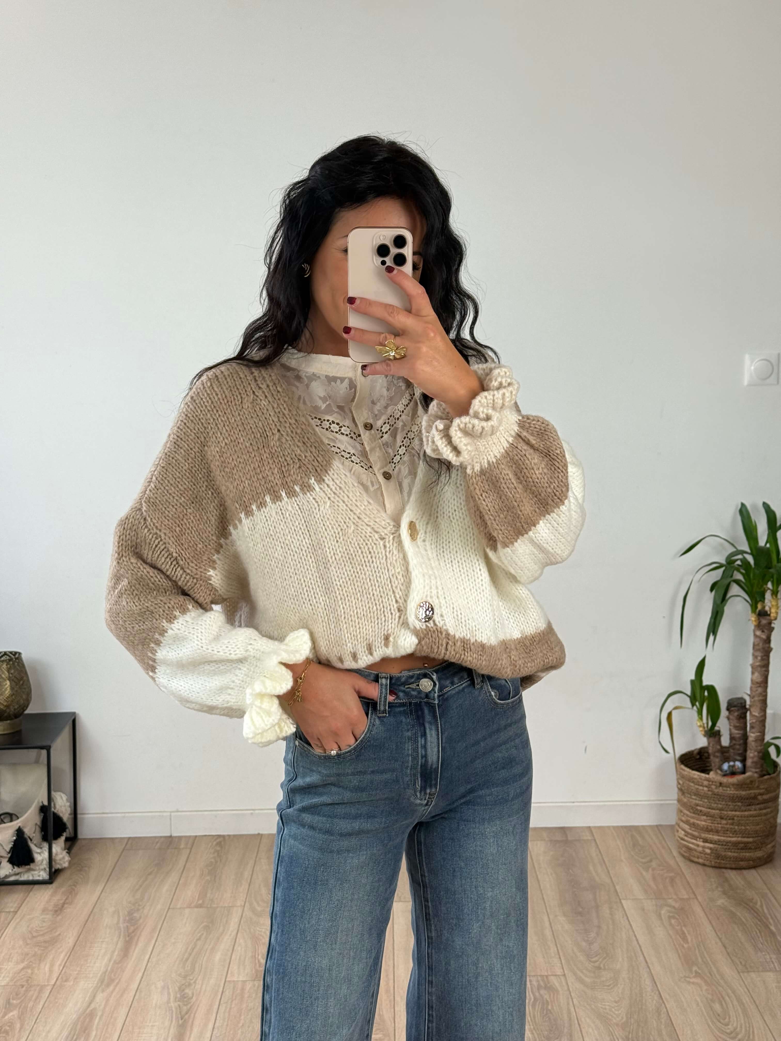 Gilet en maille - Melissa