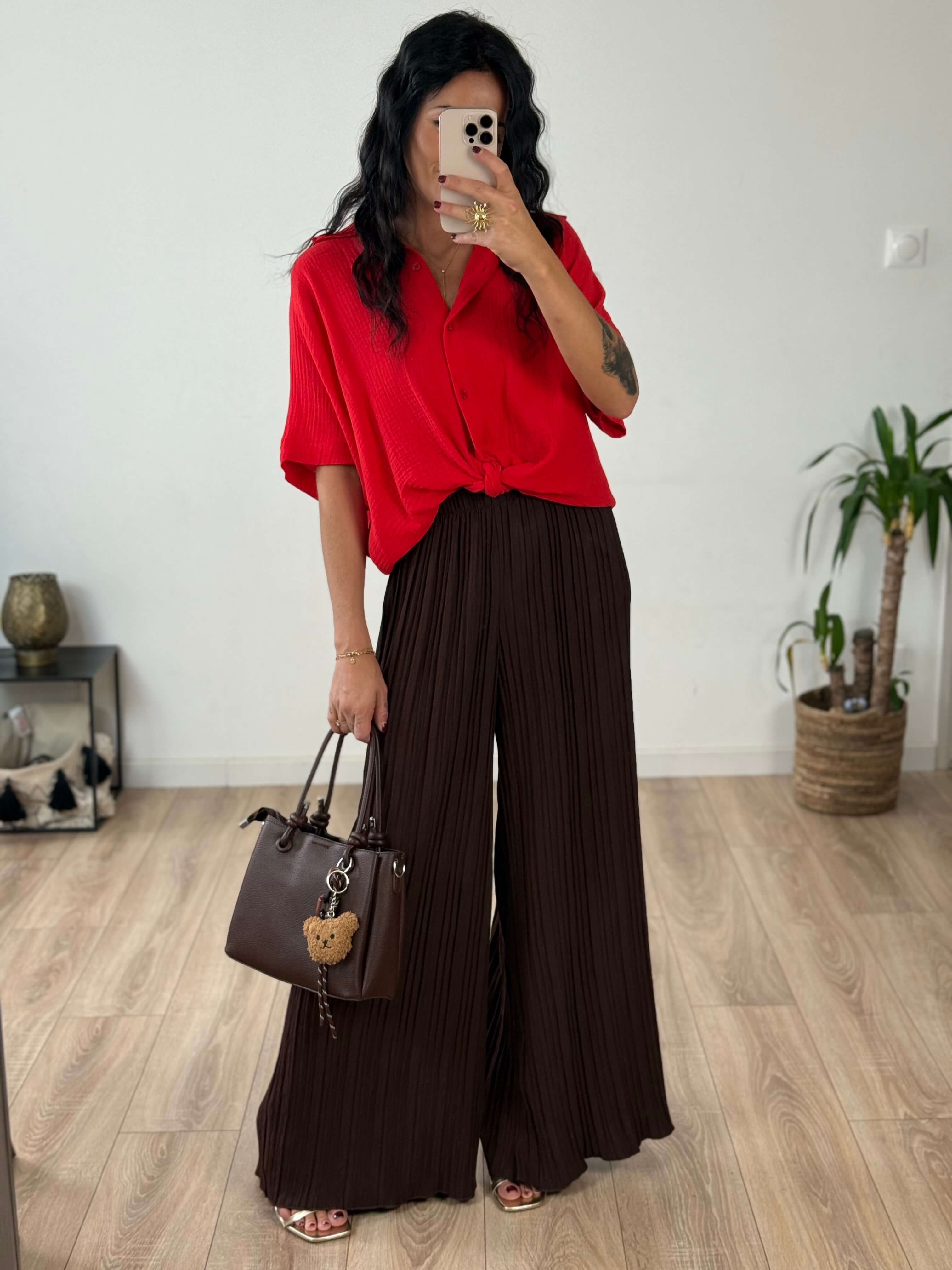 Pantalon plissé - Fabiola