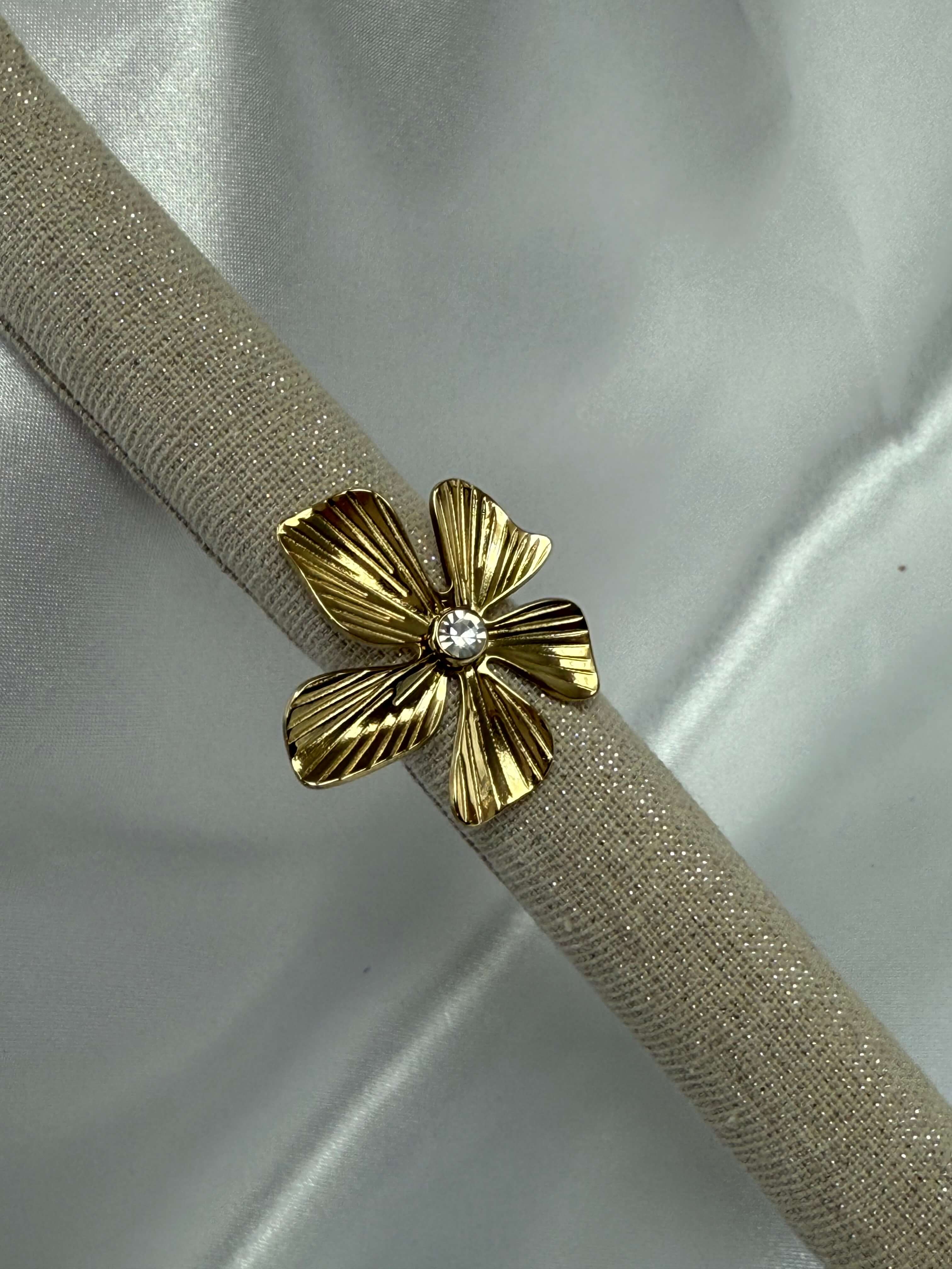 Bague fleur