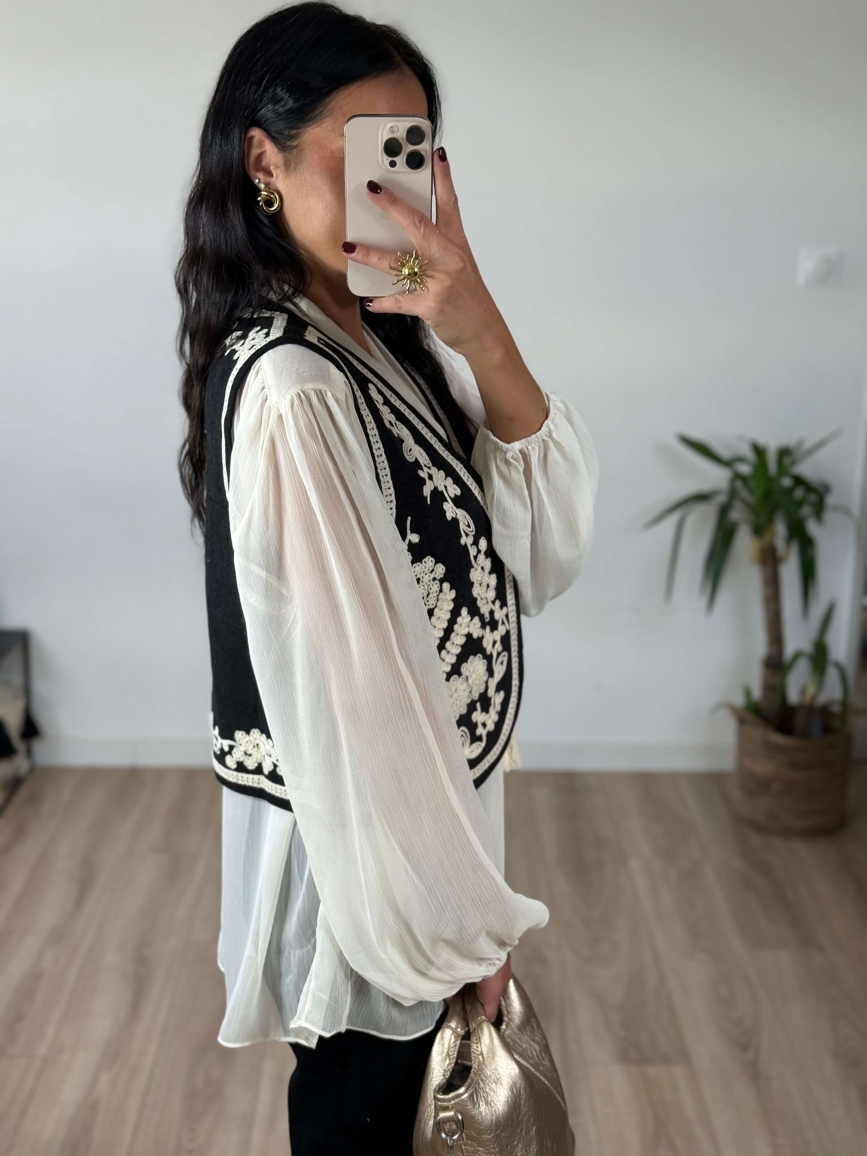 Gilet sans manches- Olyvia