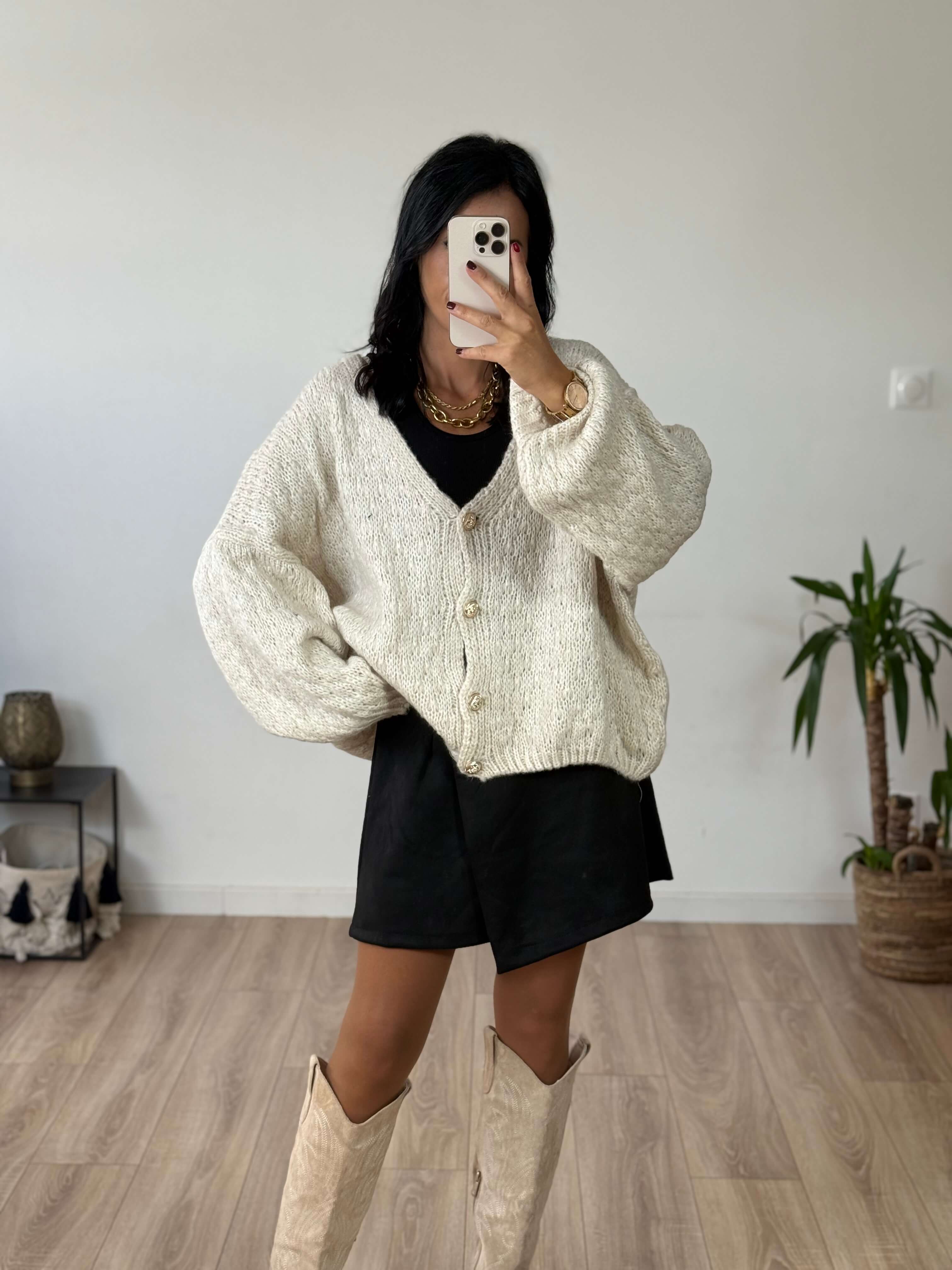 Gilet en maille - Aurélie