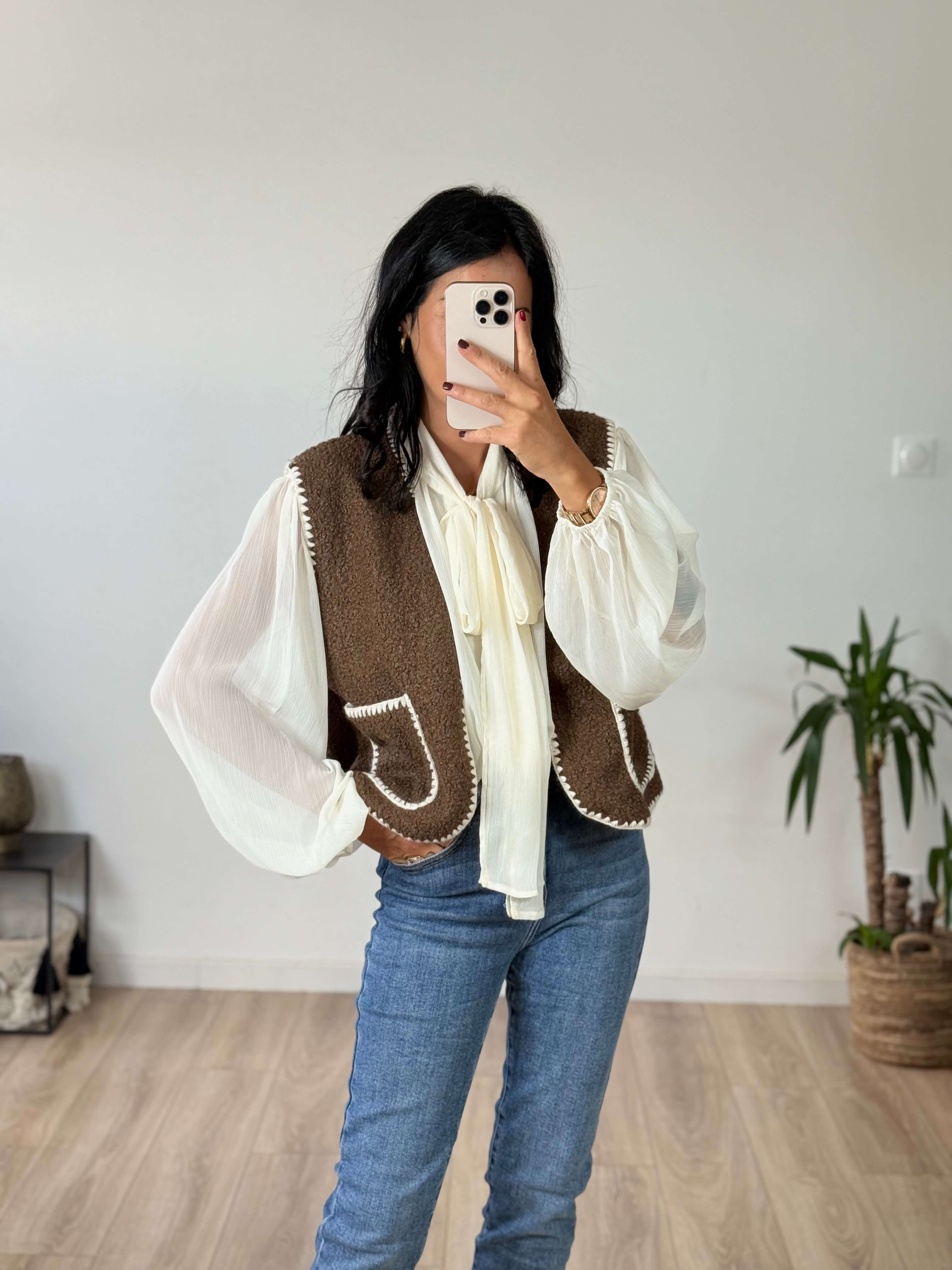 Veste sans manches - Sylvie