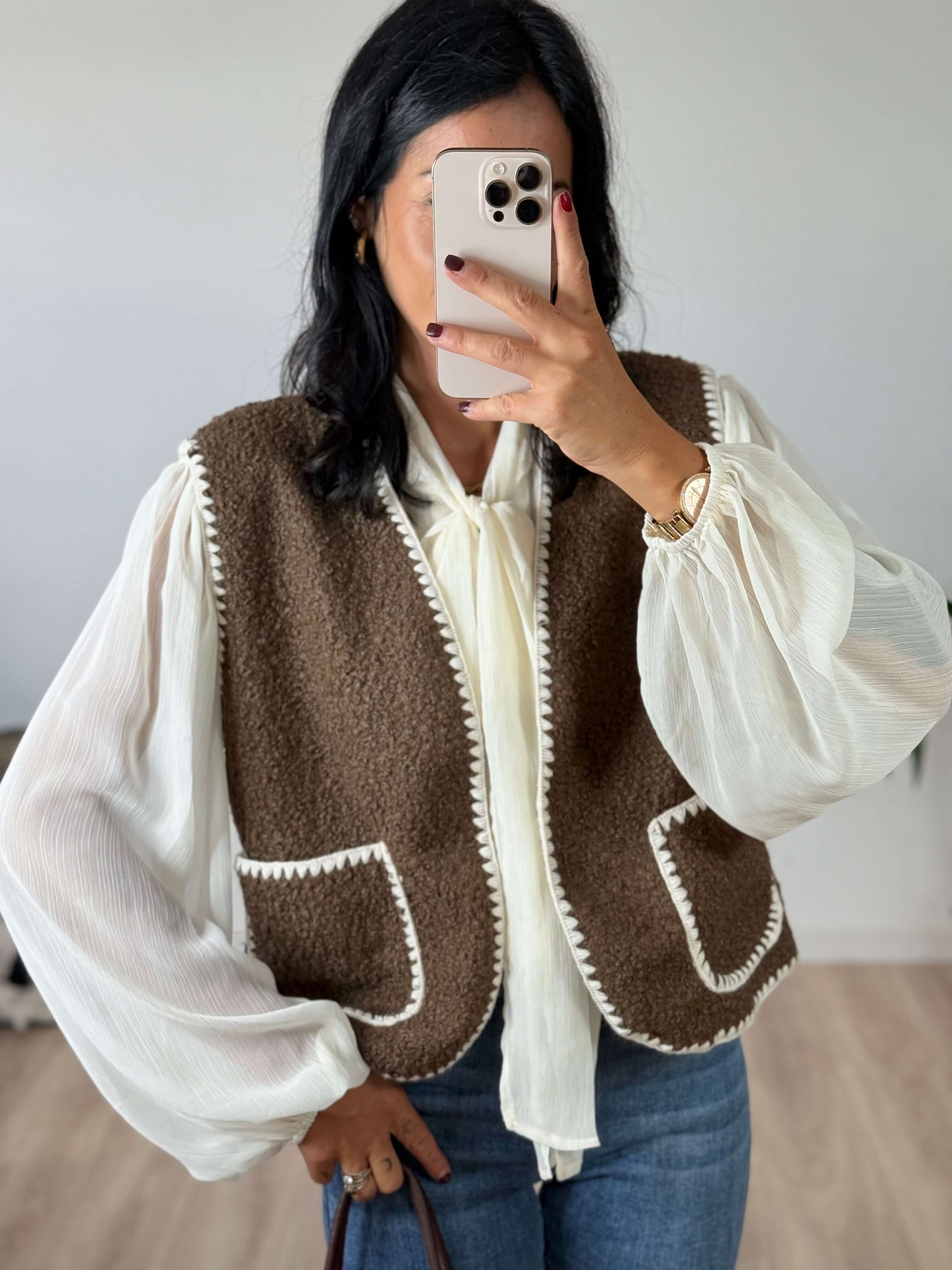 Veste sans manches - Sylvie