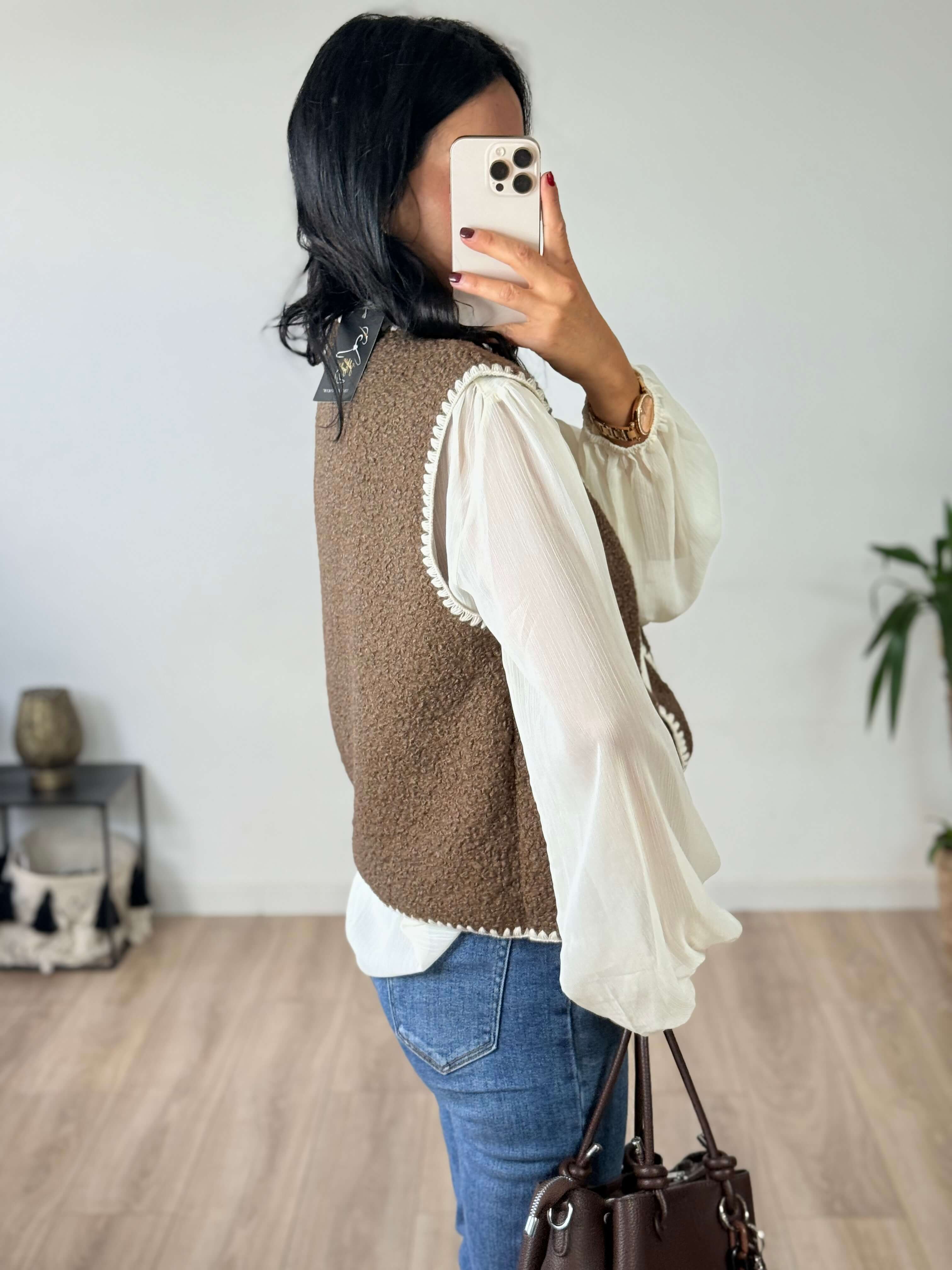 Veste sans manches - Sylvie