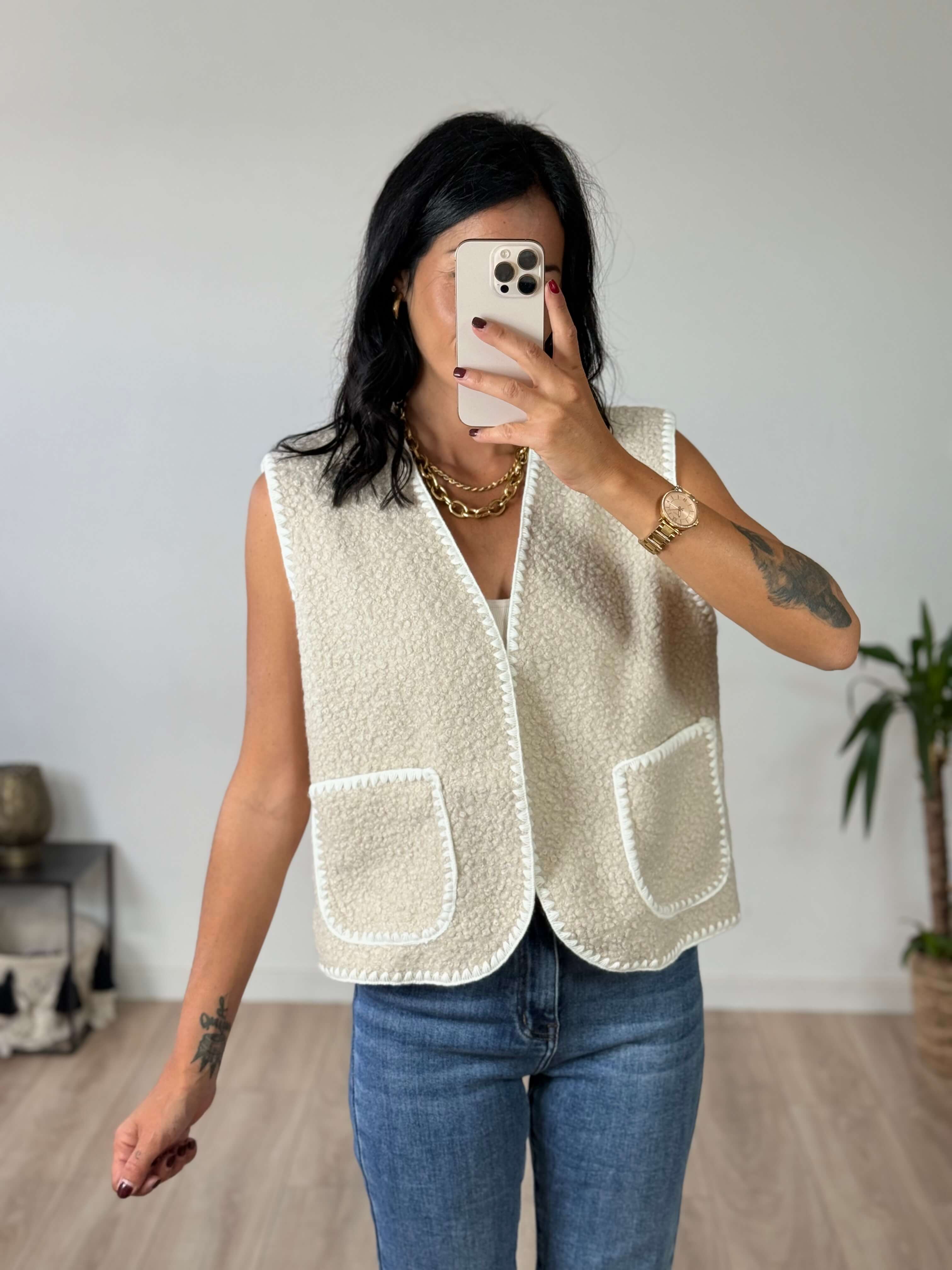 Veste sans manches - Sylvie