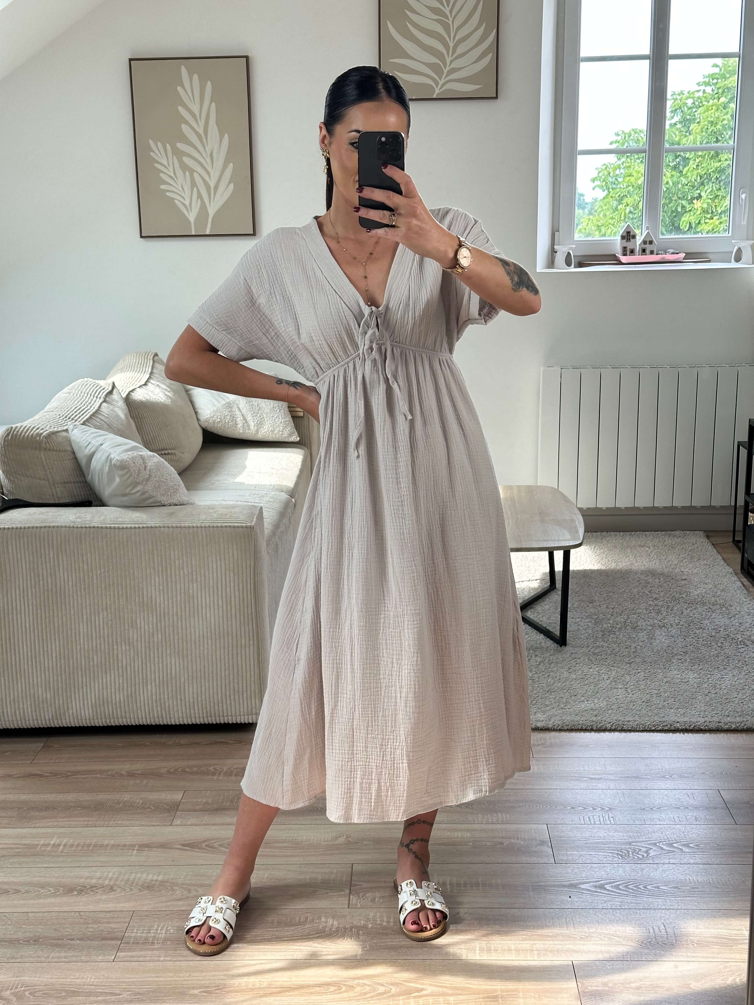 Robe gaze de coton - Louise