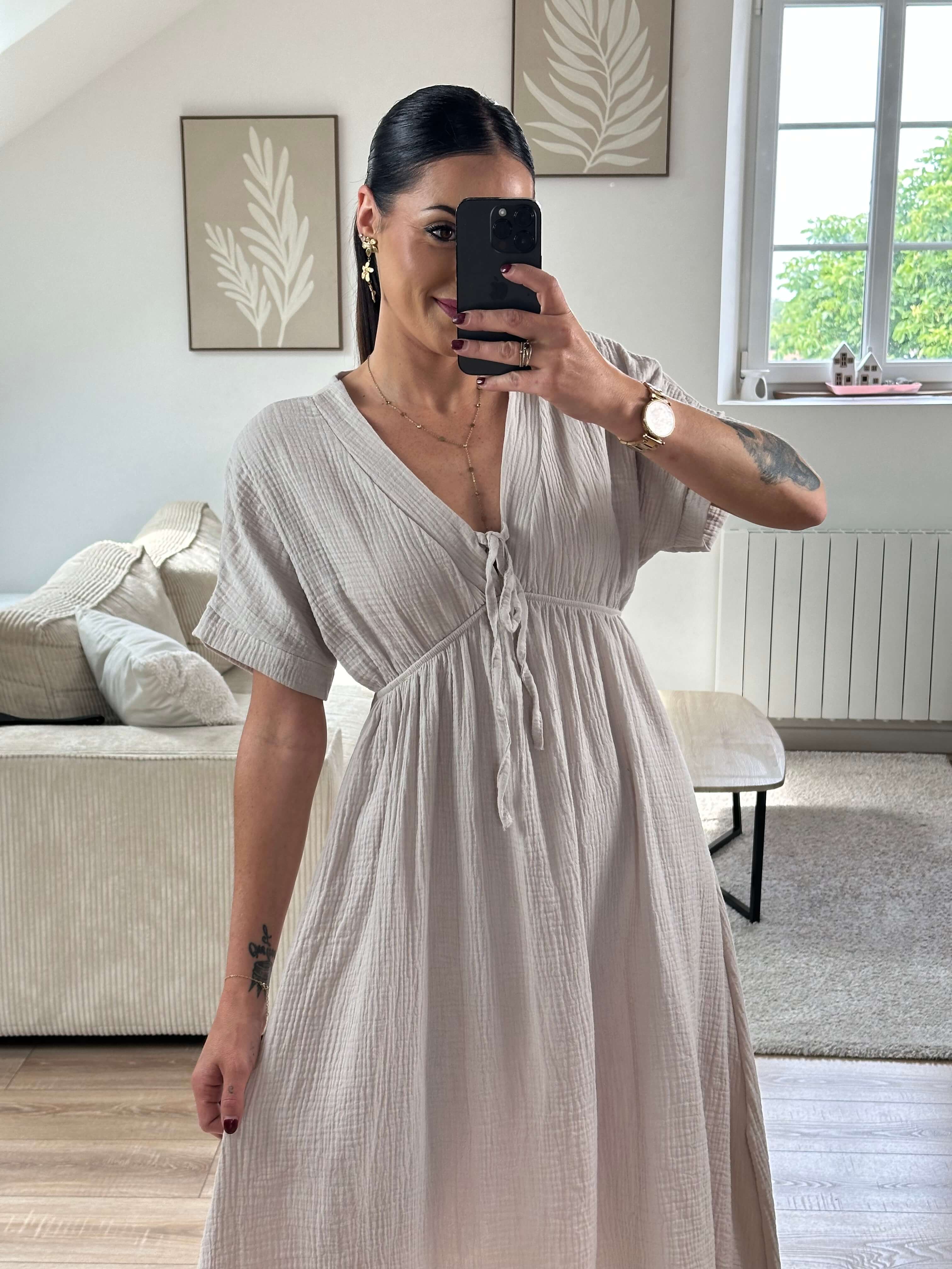Robe gaze de coton - Louise
