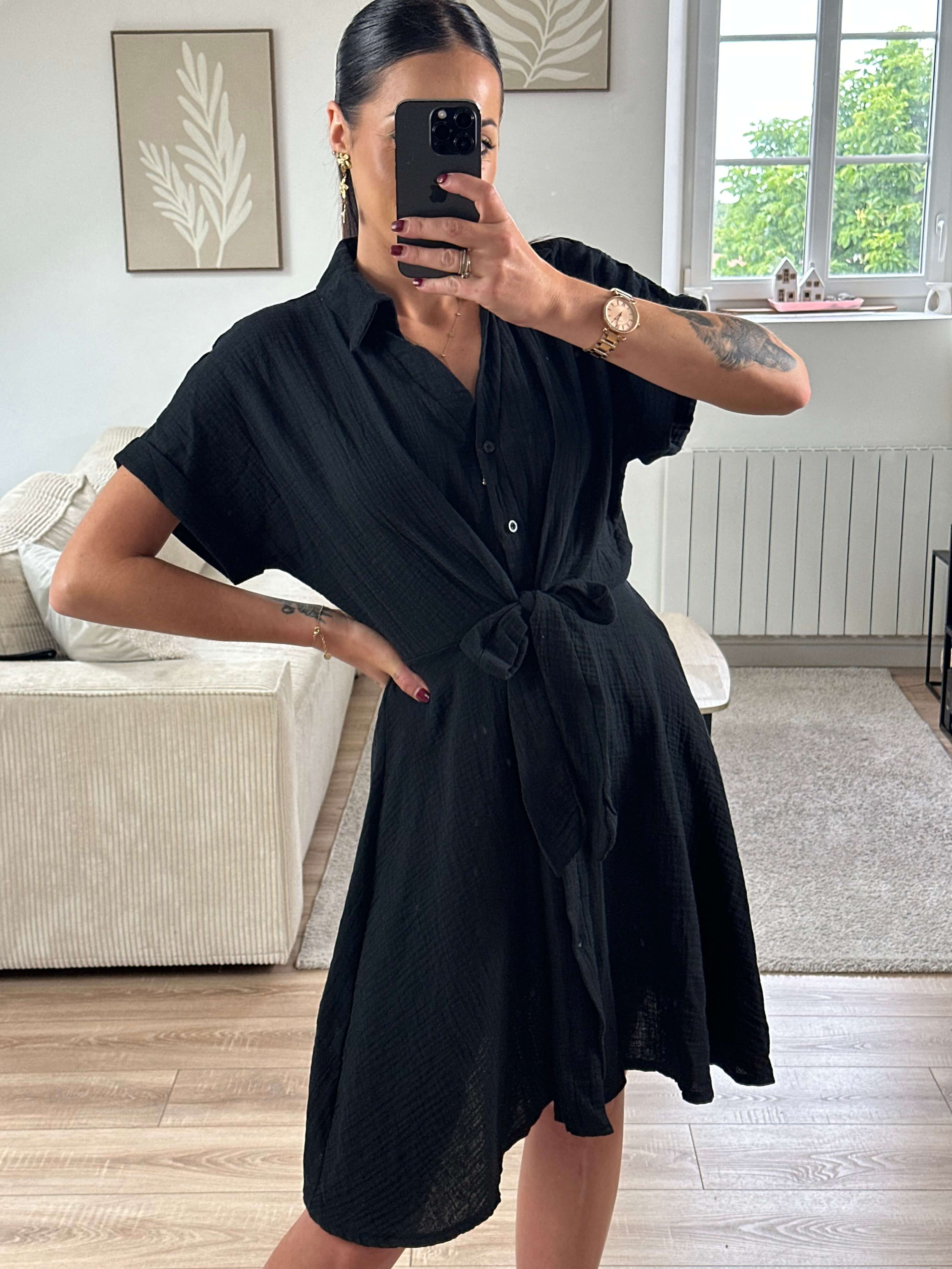 Robe gaze de coton - Lucie
